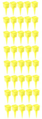 BESPORTBLE 40 STK Regenmesser Messbecher Aus Harz Regenwasserauffangsystem Bhyve Outdoor-Werkzeuge Klar Montierbare Niederschlagsmesser Messbecher Für Terrassenregen Glas Metall Plastik