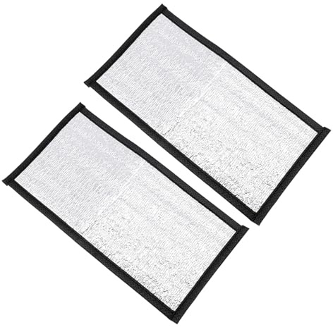 BESPORTBLE 2piezas Almohadillas Térmicas para Mascotas para Terrarios Pequeños Aislamiento Reflectante para Tortugas Lagartos Serpientes y Loros Cama Térmica Portátil