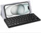 CACOE Dual-Channel Bluetooth Mini Keyboard, Portable Wireless Keyboard With Stand for Phone, iPad Mini, Samsung, Ultra-Thin Foldable Compatibel With iOS, Android and Windows, Light Grey