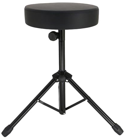 Hellery Schlagzeughocker Stativ, Gepolstert, Bequeme Bank für Auftritte, Konzerte,