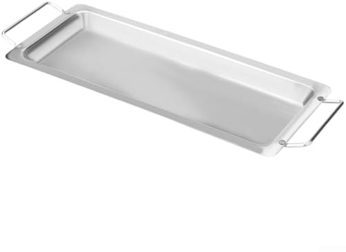 Support pliable portable en acier inoxydable pour pattes de poulet avec base amovible pour attraper les gouttes, fentes antidérapantes pour sécuriser les aliments, poignées ergonomiques pour une