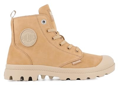 Palladium Pampa Hi Zip Wool, Stivali Sneaker Donna, Beige (1), 43 EU