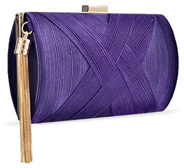 zebrum, Pochette da sera da donna di design, adatta per feste e serate fuori, Taglia unica