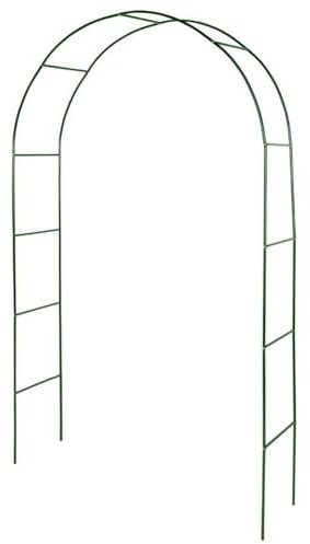 220cm/230cm Hoher Pergola, Laubengang Für Garten Dekoration, 19 Mm Verzinktes Rohr, Gartenbogen Für Kletterpflanzen | Hochzeit | Terrassendekoration Im Freien(Color:Green,Size:180*220cm/70.9*86.6in)