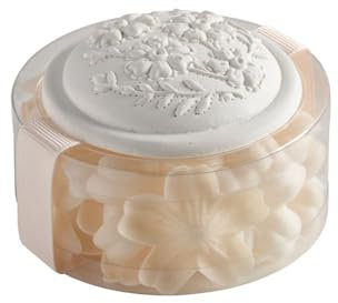 Mathilde M - Confezione Idea Regalo con Fogli di Sapone a Forma di Fiore, Fragranza Rose (Rosa)
