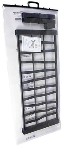 mille idee Kit Spalliera Singola Per Fioriera Ethica rettangolare Colore Grafite Stefanplast Cm. 80x35h