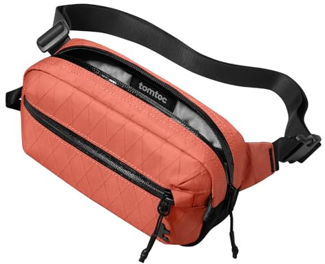 tomtoc Aviator-T35 1.5L X-Pac Sling Bag for Men & Women, RFID Blocking Crossbody Chest Bag, Water-Resistant Lightweight Shoulder Pack for Travel, Commute, Daily Use