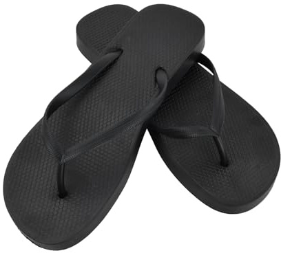 Wisebom Tongs pour Hommes Femmes tongs Confortables, tongs Plage Femmes tong Douche Tong D'été Décontractées pour Plage D'été Douche (Noir, Adulte, 41, Numérique, Système Taille Chaussures EU, Moyen)