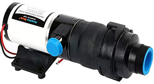 Amarine-Made 12V Quick Release RV Mount Macerator Waste Water Pump 45 LPM 12GPM Boat RV Marine