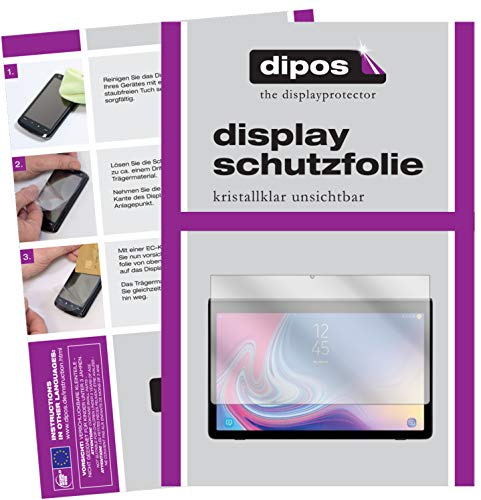 dipos I 2X Schutzfolie klar kompatibel mit Samsung Galaxy View 2 Folie Displayschutzfolie