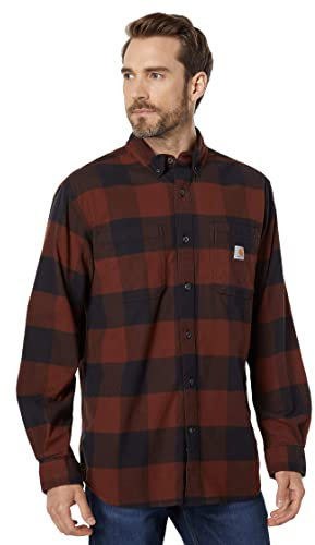 Carhartt Bekleidung Flanellhemd rot/schwarz S