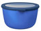 Mepal - Multi Bowl Cirqula Round - Vorratsdose mit Deckel - Geeignet als Luftdichte Aufbewahrungsbox für den Kühlschrank, Mikrowellengeschirr & als Frischhaltedosen - 2000 ml - Vivid blue
