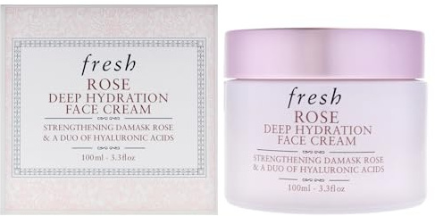 Rose Deep Hydration Face Cream by Fresh for Women - 3.4 oz Cream