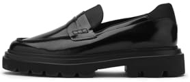 ILVI Scarpe da uomo in pelle elasticizzata Florentic nero, vera pelle, Nero , 40 EU