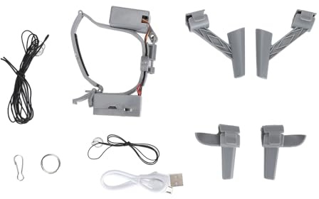 Drone Airdrop System per AIR 3 drone, carico carico 500 g di rilascio con carrello di atterraggio, dispositivo di trasporto per droni multifunzione leggero per la consegna a