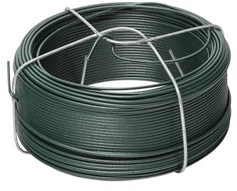WERKA PRO Alambre Verde plastificado con Soporte 50m ø 1,6 mm