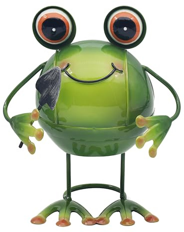Lesser & Pavey Bright Eyes Frog By Bright Eyes Home Decor Figurines & Ornaments For Home & Office | Decorative Accessories Statues For Indoor & Outdoor | Lovely Gifts for Women & Men