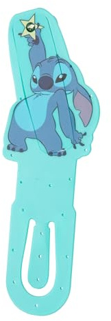 Paladone Disney Stitch Lampe de lecture LED à clipser et marque-page, accessoires sous licence officielle Lilo & Stitch pour les fans de la culture pop, enfants, adolescents, adultes, mini lampe