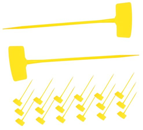 UPKOCH 20 piezas Etiquetas de de Marcadores para Plantas Letreros Decorativos Resistentes para Exterior para Flores y Verduras Color