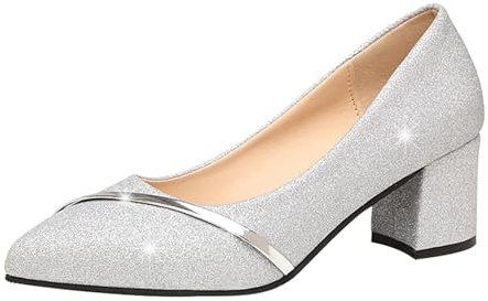Zapatos de tacón con Purpurina para Mujer, Elegantes y Festivos, Zapato de Baile con tacón, Zapato de Baile, Zapatos cómodos, de Boda