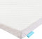 RECCI Memory Foam Mattress Topper Double Bed - Pressure Relief Mattress Topper for Back Pain with Hypoallergenic Bamboo Viscose Cover - Removable & Washable, CertiPUR-EU (Double Size - 135x190x5 cm)