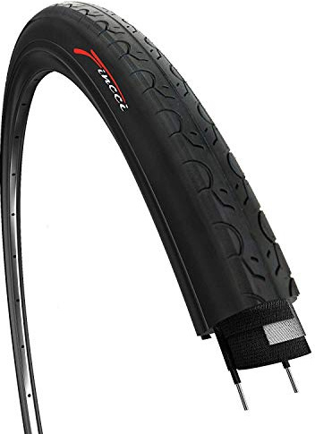 Fincci Cubierta 26x1.25 Pulgados 32-559 Cubiertas para MTB Montaña Ciclo Carretera Hibrida Gravel Bici Ciudad Bicicleta con 26 x 1.25 Neumáticos