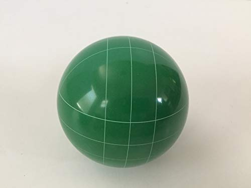 BuyBocceBalls Listing - Replacement Bocce Ball - 107mm - Green with Straight line Pattern