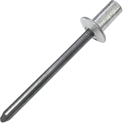 AERZETIX - Juego de 20 remaches sellados/estancos ciegos Ø4.8x10mm - remache pop - remache con ruptura de vástago - C48053