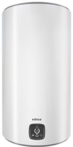 Edesa Digital 100L Thermos Elettrico 100 Litri Scaldabagno Verticale Display Digitale Garanzia Totale 3 Anni Misure 102.2x43.3x45.1cm Bianco [Classe di efficienza energetica B]