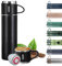 EACHPT Stainless Steel Thermo Water Bottle|500ML Vacuum Insulated Flask with Handle&Leakproof Cup Lid |BPA Free | Coffee Cup Drink Bottle Keep 6-12h Hot & Cold |Thermal Flask