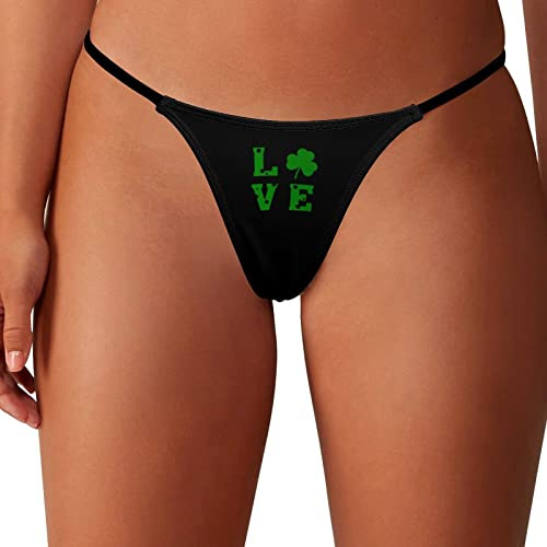 GQWJKSZ Love Mutandine da Donna G-Strings Perizoma Sexy T Back Panty
