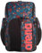 ARENA Spiky III Rucksack 45, Schwimmen, Athlet, Sport, Fitnessstudio, große Trainingsausrüstung, Schwimmtasche für Damen und Herren, 45 Liter, Mikro-Blumenmuster