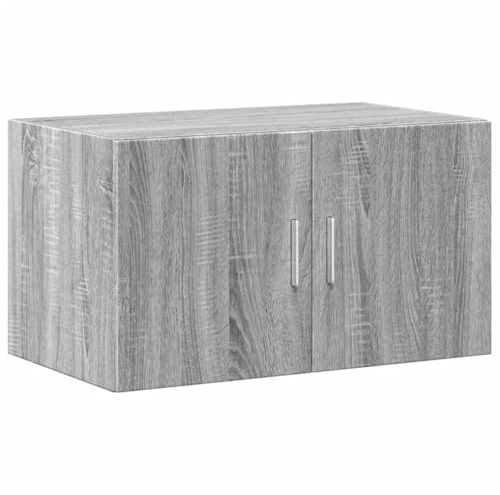 vidaXL Mobile a Parete Grigio Sonoma 70x42,5x40cm in Legno Multistrato