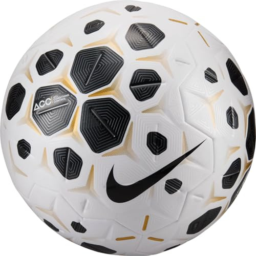 Nike Control fotboll Fa25, vit/svart/svart, HV4395-100, 5
