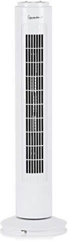 Signature S40012 29” 3 Speed Tower Fan with Oscillation, Adjustable Tilt, White