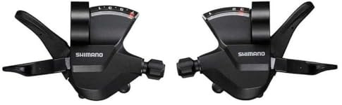 Shimano Unisexe - Levier de Levier de Pouce Altus - Noir - Taille Unique