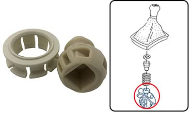 3RG INDUSTRIAL - Reparacion Palanca De Cambio- OEM 8E0711118 - Piezas para Coche Recambios Motor y Otras Partes de Vehículo | Compatible con los Modelos de Coche y Moto indicados más Abajo.