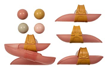 Little Dutch Pista a sfera da bagno con palline per la parete, giocattolo da bagno per neonati, rosa
