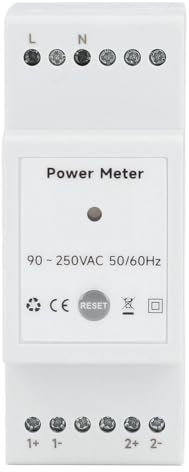 Contatore di Energia WiFi, Contatore di Energia Intelligente con Controllo APP Mobile Analisi dei Dati in Tempo Reale e Registrazioni del Consumo Energetico per Singoli Accessori