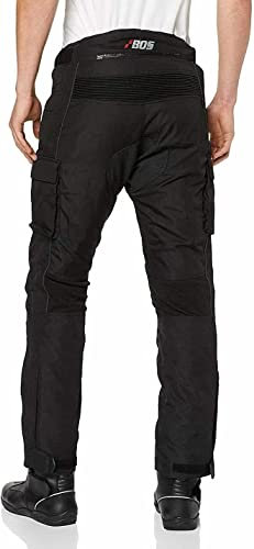 BOSmoto Herren Motorrad Textilkombi, Wasserdicht Touren Textil Kombi, Motorrad Kombi Neu (L, Hose)