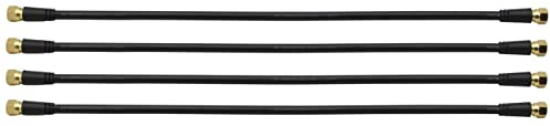 Satix koaxialkabel, patchkabel med F-kontakt, 40 cm (4 stycken)