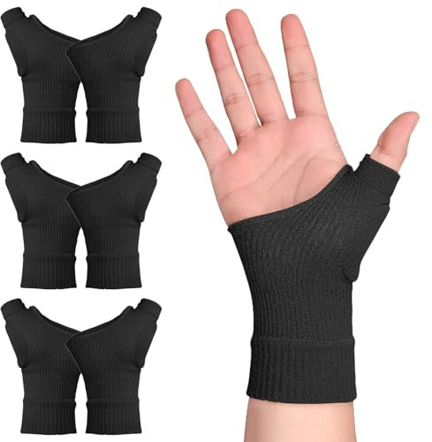 3 Stücke arthritis kompressionshandschuhe, Fingerloser handschuh mit gel,Für damen herren,Linderung von Schmerzen in Hand, Handgelenk, Daumen und Gelenken