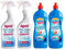 Agerul - Nettoyant oxygène actif avec pulvérisateur 2+2 sans pulvérisateur (4 unités) carreaux, joints, acier inoxydable, plastiques, plans de travail, sanitaires, robinetterie, éviers non rincés.