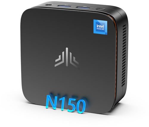 NiPoGi P1 Mini PC, AMD Ryzen 4300U(Βeats N150/N97,Up to 3.7 GHz) Mini Computer, 16GBRAM 256GB SSD Mini PC Windows 11 Pro, Triple 4K Display/USB 3.2/Type-C/HDMI/WiFi5/BT for Home Office
