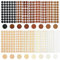 Tappi Coprivite Adesivi,16 Colori 864 Pcs Coperchio Foro Vite Tappi di Copertura Autoadesivi per Armadi, Scrivanie, Mobili Riparazioni
