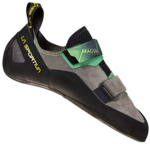 La Sportiva 30B909717 Uomo Scarpe da Arrampicata, Clay/Jasmine Green, 40 EU