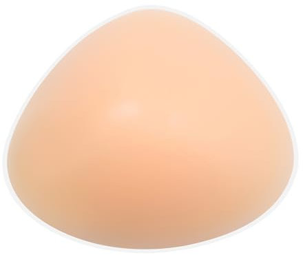 FESVINA Triangle Silicone Breast Form Concave Bra Enhancer Insert for Mastectomy Prosthesis Crossdresser C Cup 400g/Piece