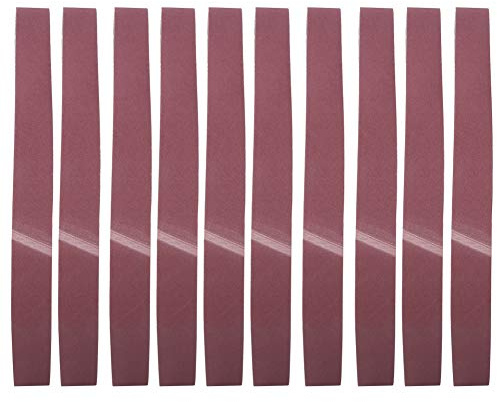 Slipband, 10 ST Slipband 1220x50 Mm, Aluminiumoxid Cirkulärt Slipband GXK51-B För Slipning Av Trämetallfärg(120#)