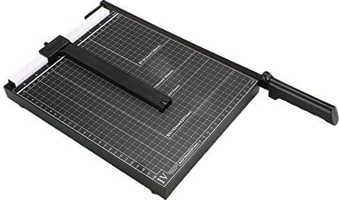 Rhghfujhgy Paper Cutter for School and Office Professional Photo Cutter Lever Cutter Photo Cutter Black A4