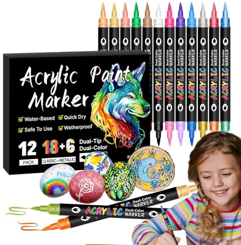 Rotuladores De Colores Para Colorear Y Colores De Secado Rápido